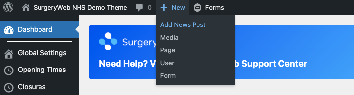 Add News Post