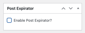 Post Expirator